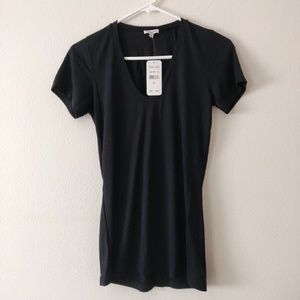Splendid Tops - NWT Splendid Black Scoop Neck T shirt tee Splendid Tops - NWT Splendid Black Scoop Neck T shirt tee